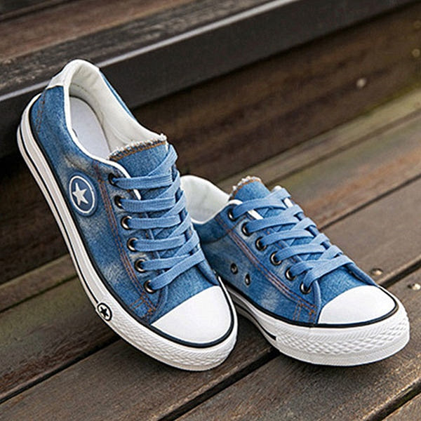 Denim Sneakers : Captain America