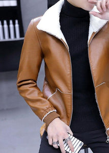 Leather Jacket : Chahel