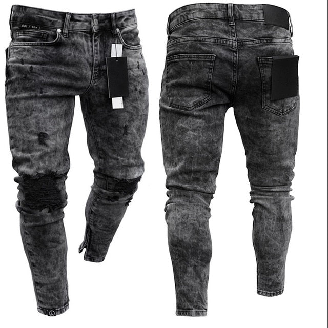 Rugged Denim Jeans : Brandon